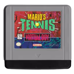 An image of Mario’s Tennis - Game Cartridge.