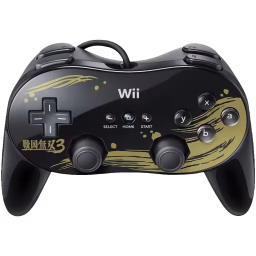 An image of Classic Controller Pro (Sengoku Musō 3) - Front.