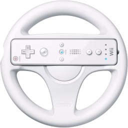 An image of Wii Wheel - Front.