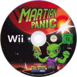 An image of Martian Panic - Game Disc.