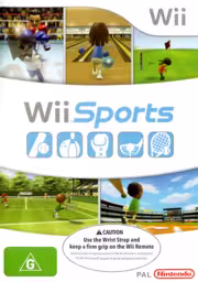 An image of Wii Sports - Front Cover.