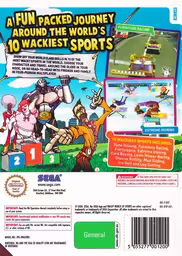 An image of Wacky World of Sports - Back Cover.