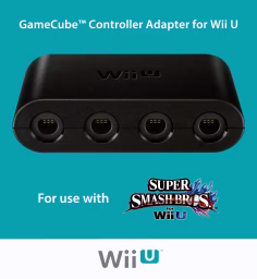 An image of GameCube Controller Adapter for Wii U - Box Front.