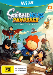 An image of Scribblenauts Unmasked: A DC Comics Adventure - Front Cover.