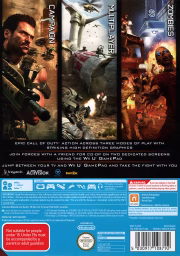 An image of Call of Duty: Black Ops II - Back Cover.