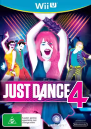 An image of Just Dance 4 - Front Cover.