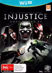 An image of Injustice: Gods Among Us - Front Cover.