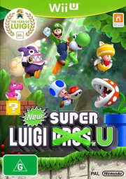 An image of New Super Luigi U - Front Cover.