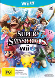 An image of Super Smash Bros. for Wii U - Front Cover.