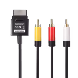 An image of the Xbox 360 Slim Composite AV Cable.