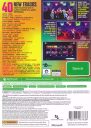 An image of Just Dance 2017 - Back Cover.
