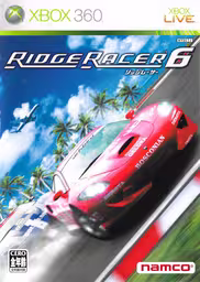 An image of Ridge Racers 6 - Front Cover.