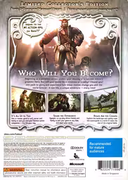 An image of Fable II (Limited Collector’s Edition) - Box Back.