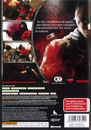 An image of Ninja Gaiden 3 - Back Cover.