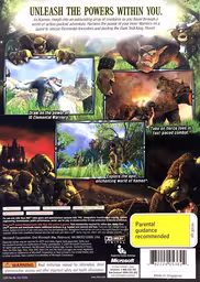 An image of Kameo: Elements of Power - Back Cover.