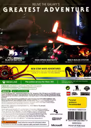 An image of LEGO Star Wars: The Force Awakens - Back Cover.