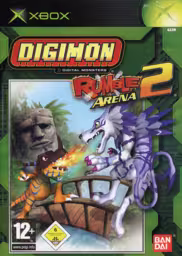 An image of Digimon Rumble Arena 2 - Front Cover.
