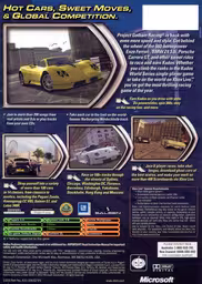 An image of Project Gotham Racing 2 - Back Cover.
