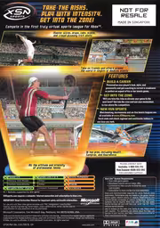 An image of Top Spin - Back Cover.