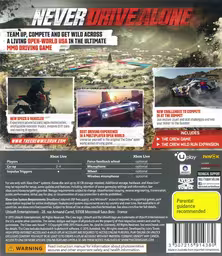 An image of The Crew Wild Run Edition - Back Cover.