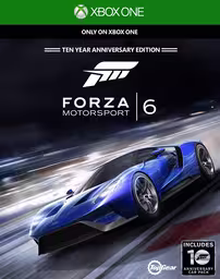 An image of Forza Motorsport 6 - Front Cover.
