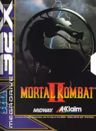 An image of Mortal Kombat II - Front Cover.