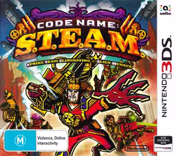 An image of Code Name: S.T.E.A.M. - Front Cover.