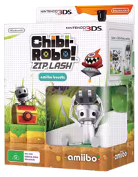 An image of Chibi-Robo! Zip Lash amiibo Bundle - Packaging.
