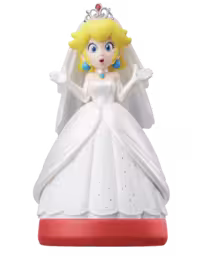 An image of Peach (Wedding Outfit) amiibo.