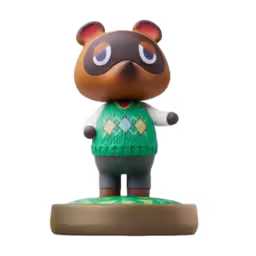 An image of Animal Crossing: Tom Nook amiibo.