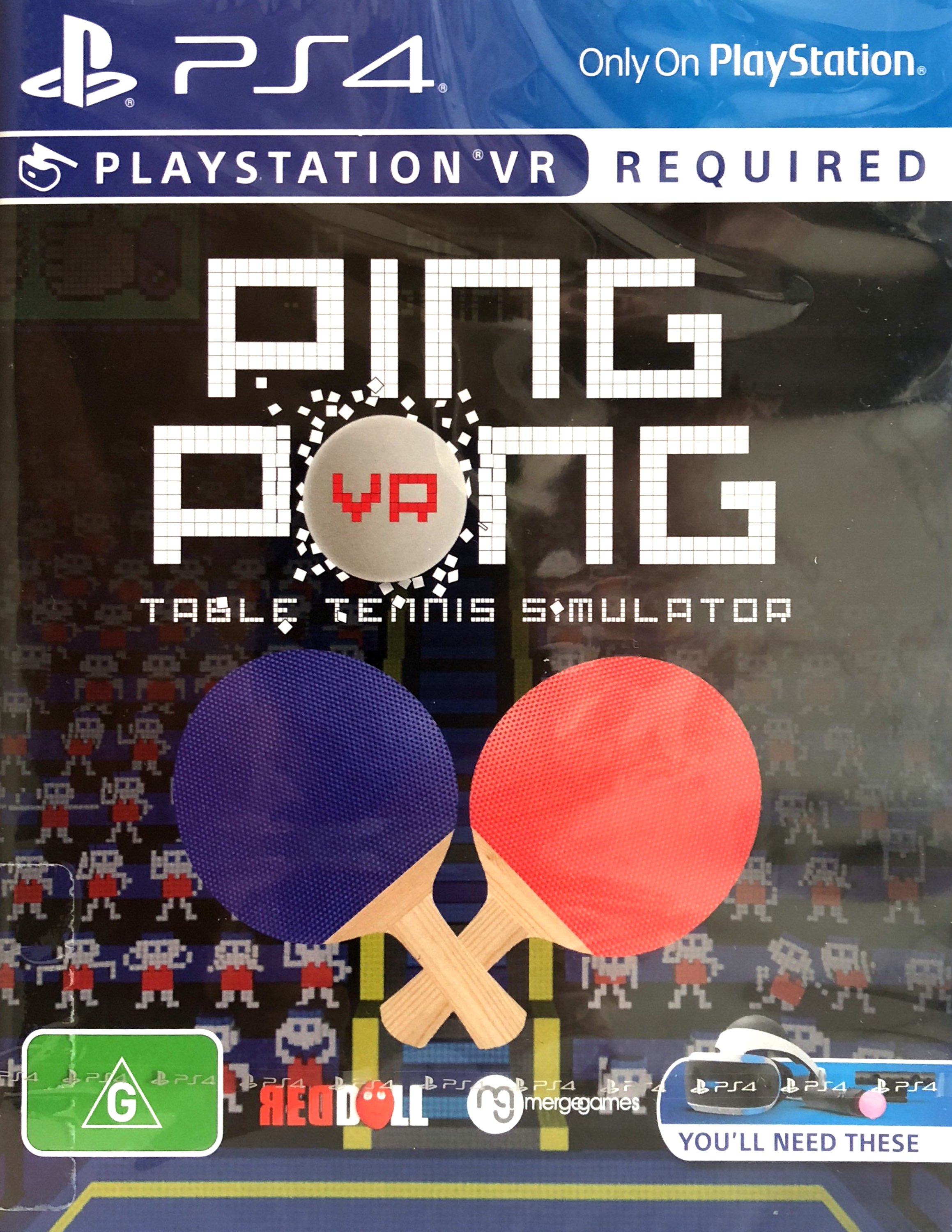 playstation vr ping pong