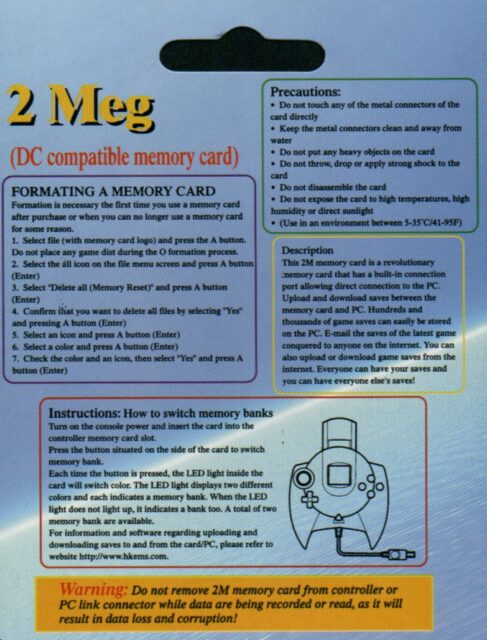 Nexus Memory Card 2M - Image 3