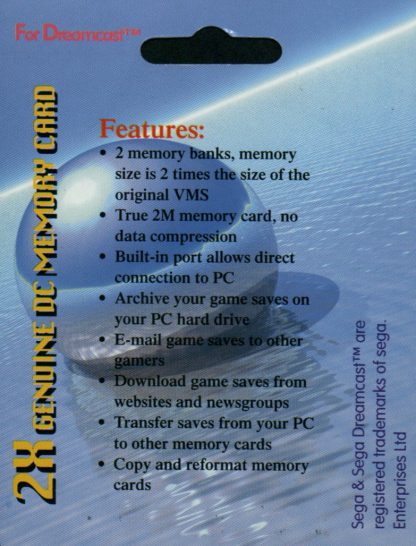 Nexus Memory Card 2M - Image 2