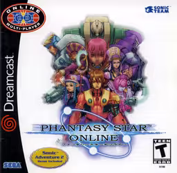 An image of Phantasy Star Online - Front Cover.