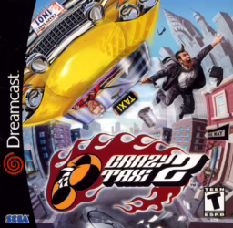 An image of Crazy Taxi 2 - Front Cover.