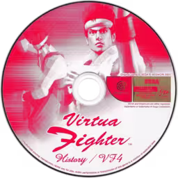 An image of Virtua Fighter History / VF4 - Game Disc.