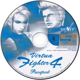 An image of Virtua Fighter 4 Passport VF.NET - Game Disc.