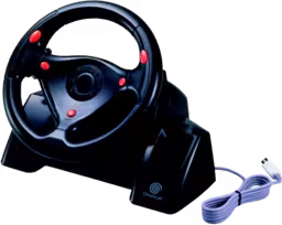 An image of the Dreamcast Race Controller.