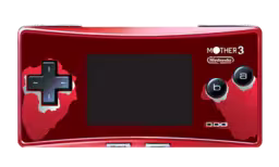 An image of Game Boy Micro (Mother 3 Special Edition).
