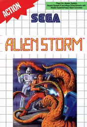 An image of Alien Storm - Front Cover.