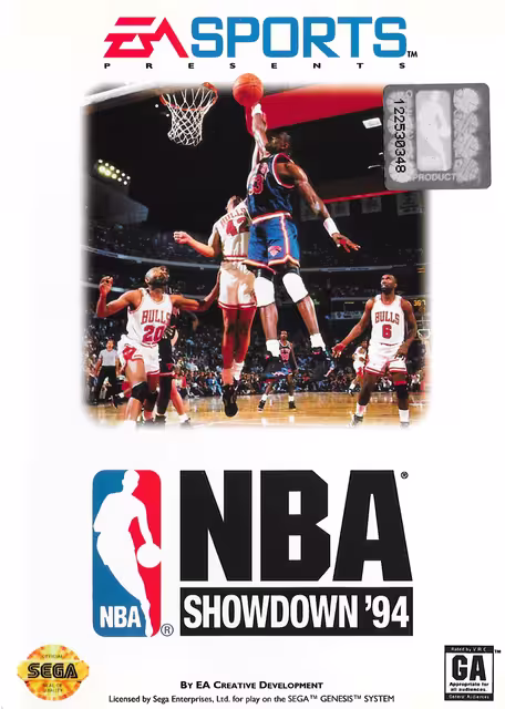 An image of NBA Showdown ’94 - Front Cover.