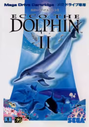 An image of Ecco the Dolphin II: The Tides of Time - Front Cover.