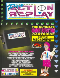 An image of Pro Action Replay - Front Cover.