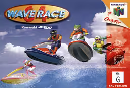 An image of Wave Race 64 - Box Front.