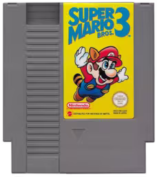 An image of Super Mario Bros. 3 - Game Cartridge.