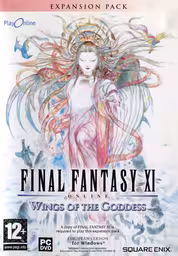 An image of Final Fantasy XI: Wings of the Goddess - Front Cover.