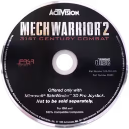 An image of MechWarrior 2: 31st Century Combat - Game Disc.