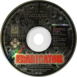 An image of Eradicator - Game Disc.