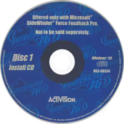 An image of Interstate ‘76 - Install Disc.