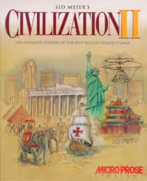 An image of Sid Meier’s Civilization II - Box Front.